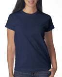 Bayside-BA3325-100% Cotton T Shirt-NAVY