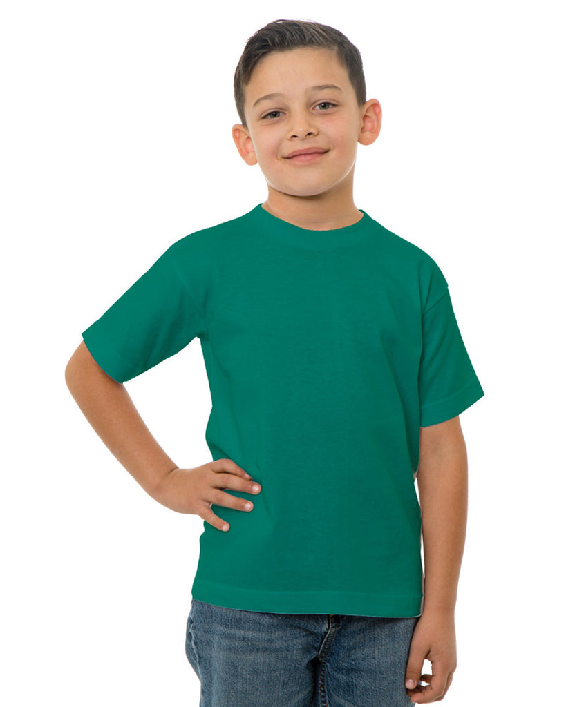 Bayside-BA4100-100 % Cotton T Shirt-KELLY GREEN