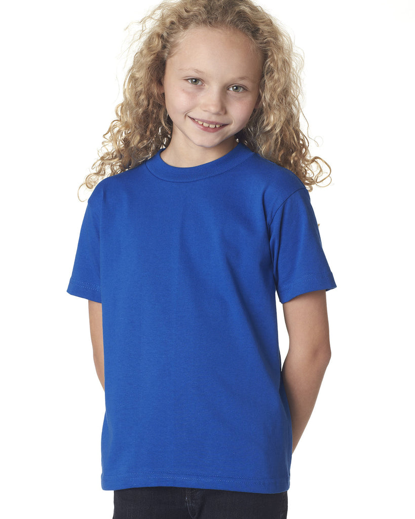 Bayside-BA4100-100 % Cotton T Shirt-ROYAL BLUE