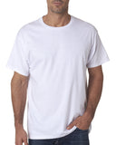 Bayside-BA5000-Ring Spun Jersey Tee-WHITE