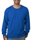 Bayside-BA5060-Long Sleeve T Shirt-ROYAL