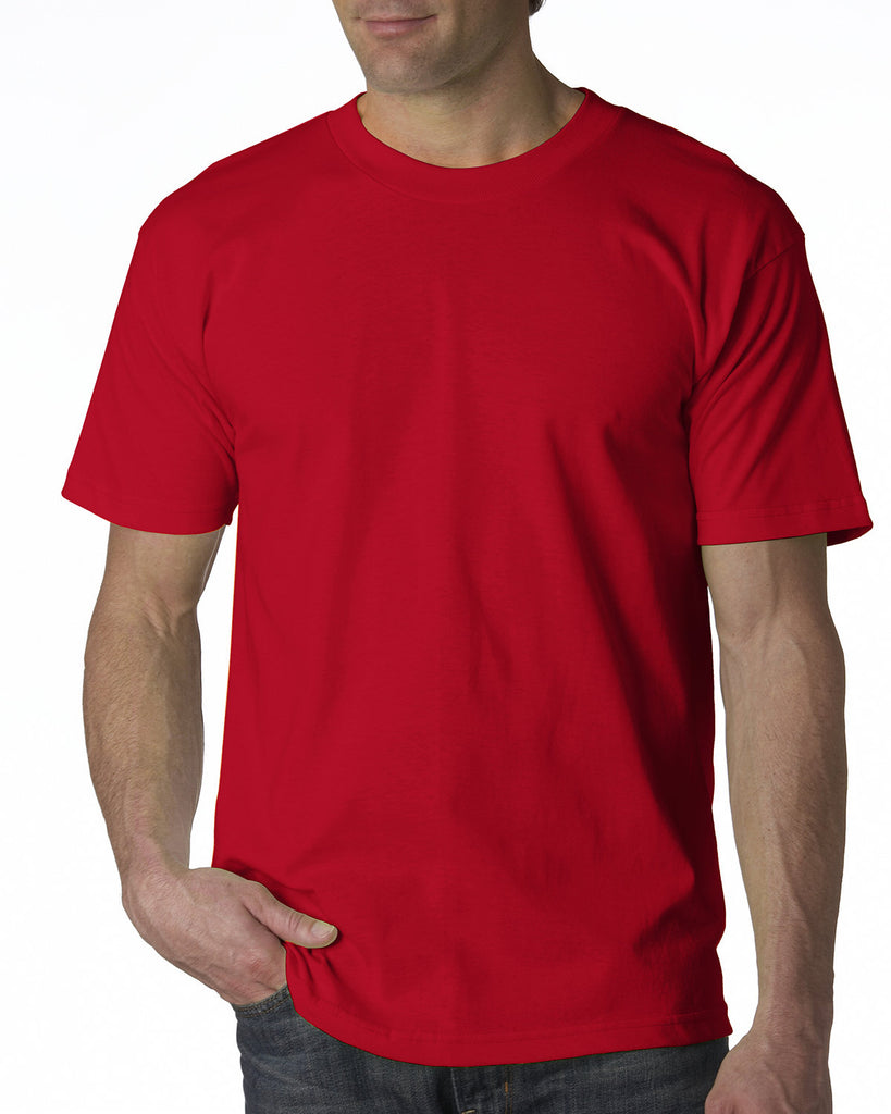 Bayside-BA5100-Heavyweight T Shirt -RED