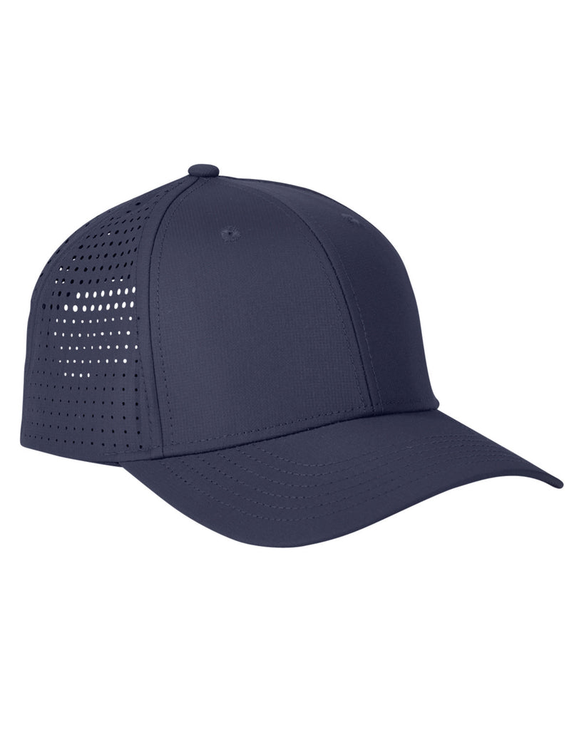Big Accessories-BA537-Performance Perforated Cap-NAVY