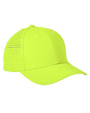 Big Accessories-BA537-Performance Perforated Cap-NEON YELLOW