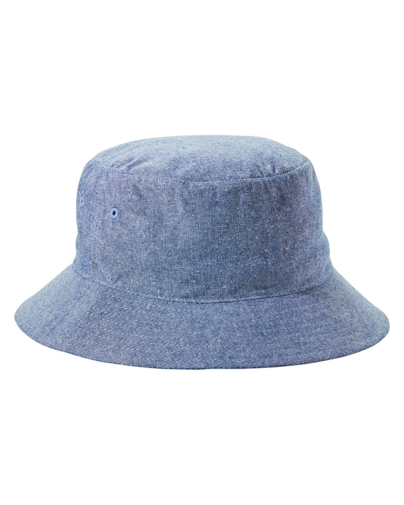 Big Accessories-BA676-Crusher Bucket Hat-BLUE CHAMBRAY