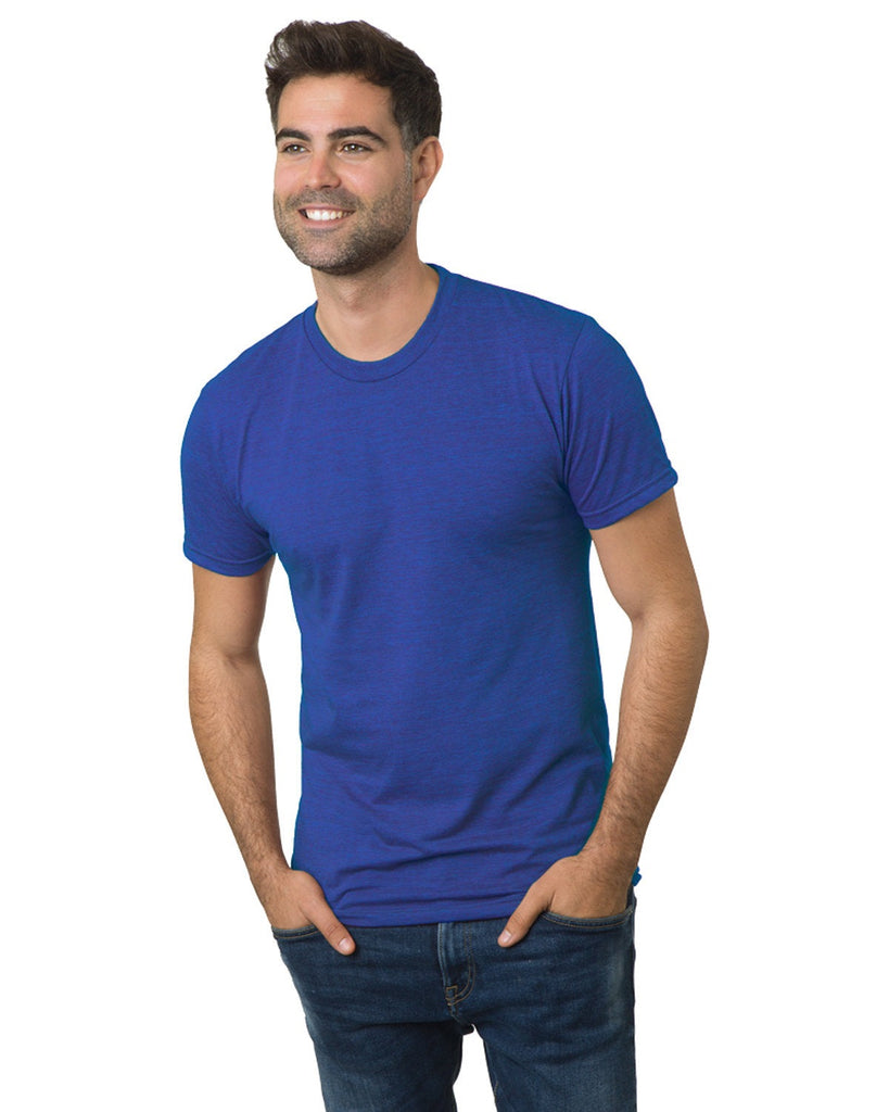Bayside-BA9570-Triblend T Shirt-TRI ROYAL BLUE