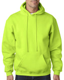 Bayside-BA960-Pullover Hooded Sweatshirt-LIME GREEN