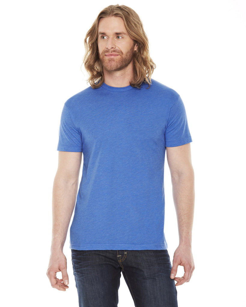 American Apparel-BB401W-Classic T Shirt-HTHR LAKE BLUE