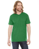 American Apparel-BB401W-Classic T Shirt-HTHR KELLY GREEN