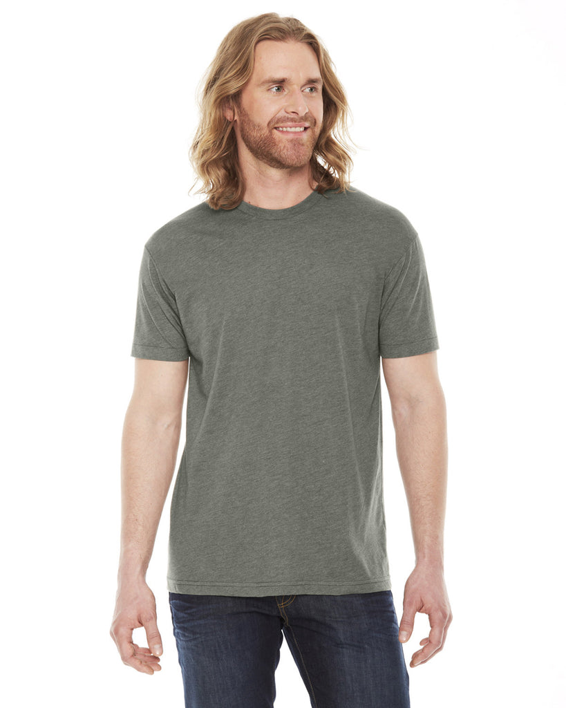 American Apparel-BB401W-Classic T Shirt-HTHR LIEUTENANT