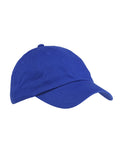 Big Accessories-BX001Y-Youth 6-Panel Brushed Twill Unstructured Cap-ROYAL