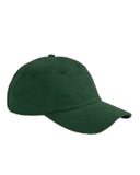 Big Accessories-BX008-5-Panel Brushed Twill Unstructured Cap-FOREST