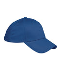 Big Accessories-BX020-6-Panel Structured Twill Cap-ROYAL