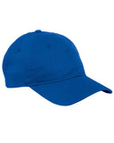 Big Accessories-BX880-6-Panel Twill Unstructured Cap-TRUE ROYAL