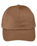 Big Accessories-BX880SB-Unstructured 6-Panel Cap-HERITAGE BROWN