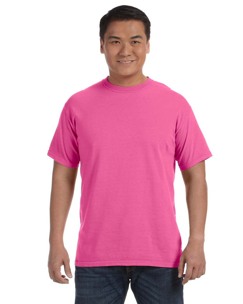 Comfort Colors-C1717-Heavyweight T Shirt-NEON PINK