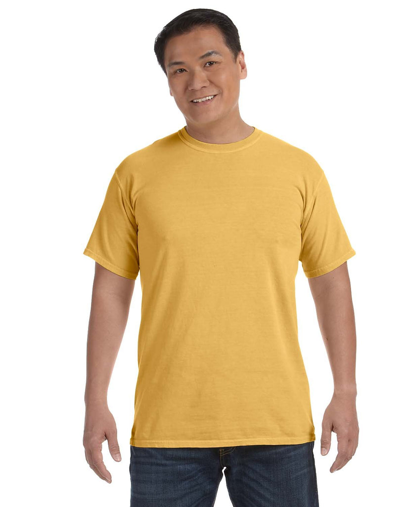 Comfort Colors-C1717-Heavyweight T Shirt-MUSTARD