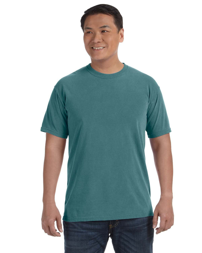Comfort Colors-C1717-Heavyweight T Shirt-BLUE SPRUCE