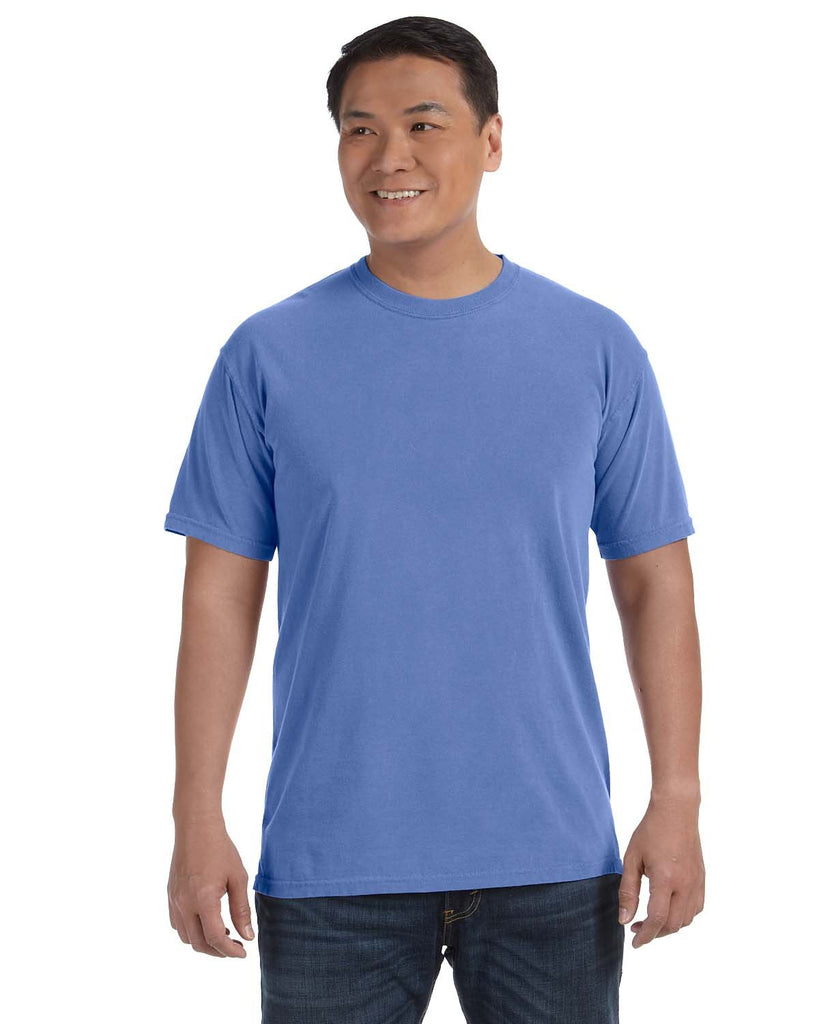 Comfort Colors-C1717-Heavyweight T Shirt-MYSTIC BLUE
