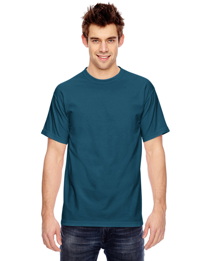 Comfort Colors-C1717-Heavyweight T Shirt-TOPAZ BLUE