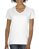 Comfort Colors-C3199-Midweight V Neck T Shirt-WHITE