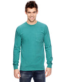 Comfort Colors-C4410-Heavyweight Rs Long Sleeve Pocket T Shirt-SEAFOAM