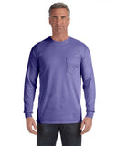 Comfort Colors-C4410-Heavyweight Rs Long Sleeve Pocket T Shirt-VIOLET