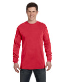 Comfort Colors-C6014-Heavyweight Long Sleeve T Shirt-PAPRIKA
