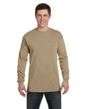 Comfort Colors-C6014-Heavyweight Long Sleeve T Shirt-KHAKI
