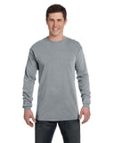 Comfort Colors-C6014-Heavyweight Long Sleeve T Shirt-GRANITE
