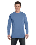 Comfort Colors-C6014-Heavyweight Long Sleeve T Shirt-WASHED DENIM