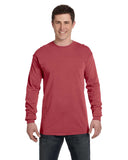 Comfort Colors-C6014-Heavyweight Long Sleeve T Shirt-BRICK