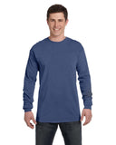 Comfort Colors-C6014-Heavyweight Long Sleeve T Shirt-NAVY