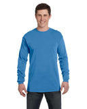 Comfort Colors-C6014-Heavyweight Long Sleeve T Shirt-ROYAL CARIBE