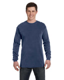 Comfort Colors-C6014-Heavyweight Long Sleeve T Shirt-CHINA BLUE