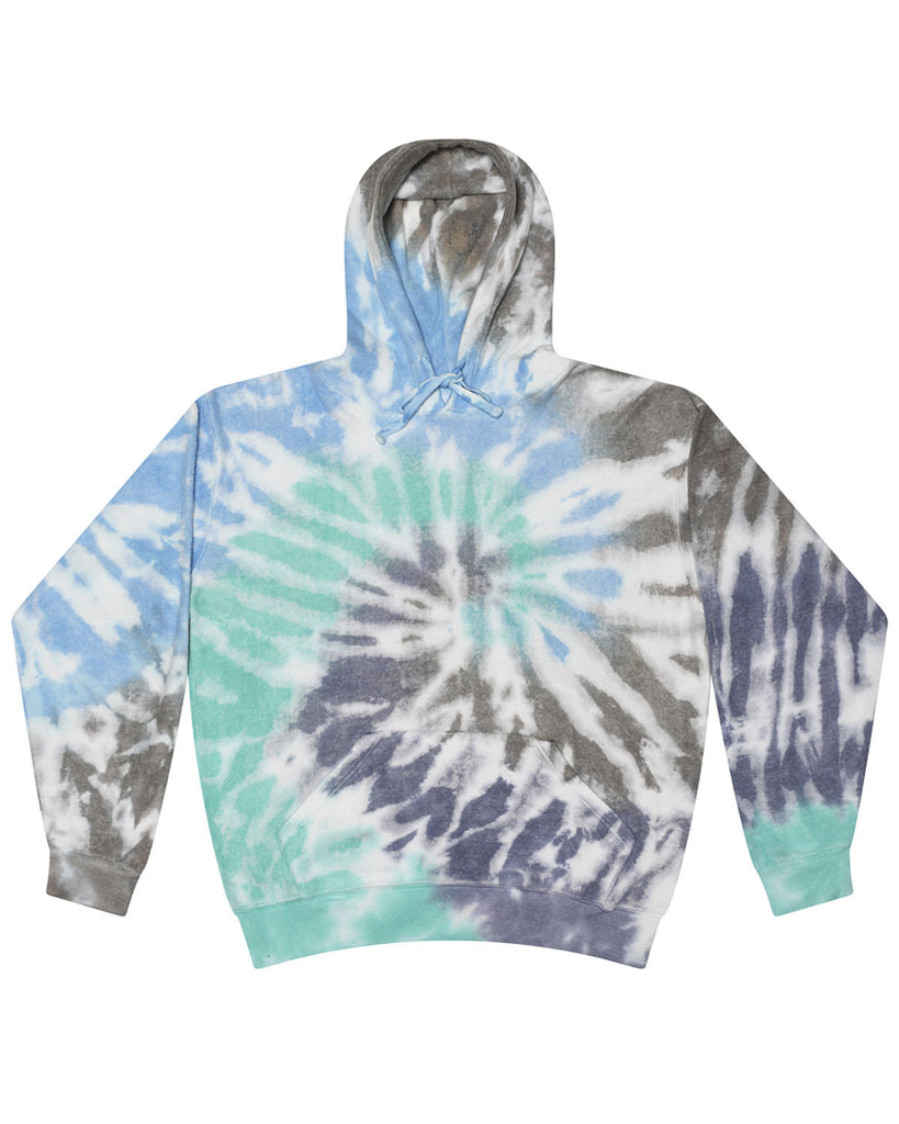Tie-Dye-CD8600-Cloud Hooded Sweatshirt-GLACIER