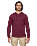 econscious-EC1085-Unisex Blended Eco Jersey Pullover Hoodie-BERRY