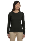 econscious-EC3500-Ladies 100% Organic Cotton Classic Long-Sleeve T-Shirt-BLACK