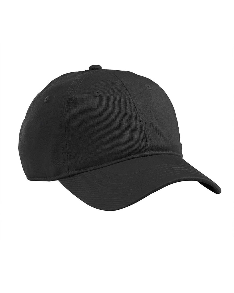 econscious-EC7000-Organic Cotton Twill Unstructured Baseball Hat-BLACK