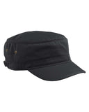 econscious-EC7010-Organic Cotton Twill Corps Hat-BLACK
