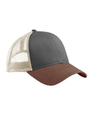 econscious-EC7070-Eco Trucker Organic/Recycled Hat-CHRCL/ L BR/ OYS