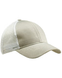 econscious-EC7070-Eco Trucker Organic/Recycled Hat-DOLPHIN/ WHITE