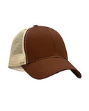econscious-EC7070-Eco Trucker Organic/Recycled Hat-EARTH/ OYSTER