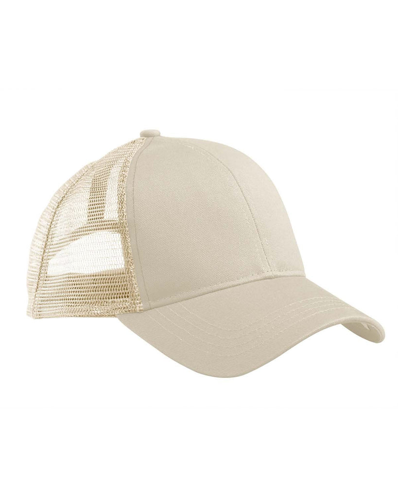 econscious-EC7070-Eco Trucker Organic/Recycled Hat-OYSTER/ OYSTER