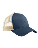 econscious-EC7070-Eco Trucker Organic/Recycled Hat-PACIFIC/ OYSTER