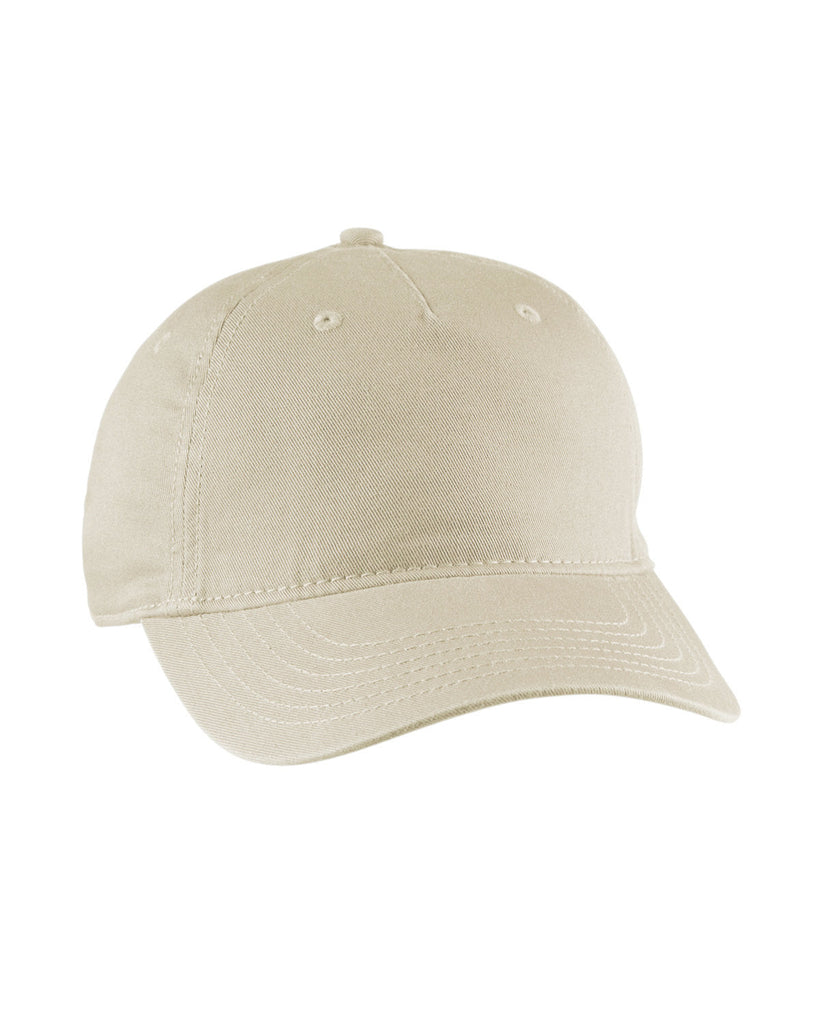 econscious-EC7087-Twill 5-Panel Unstructured Hat-OYSTER