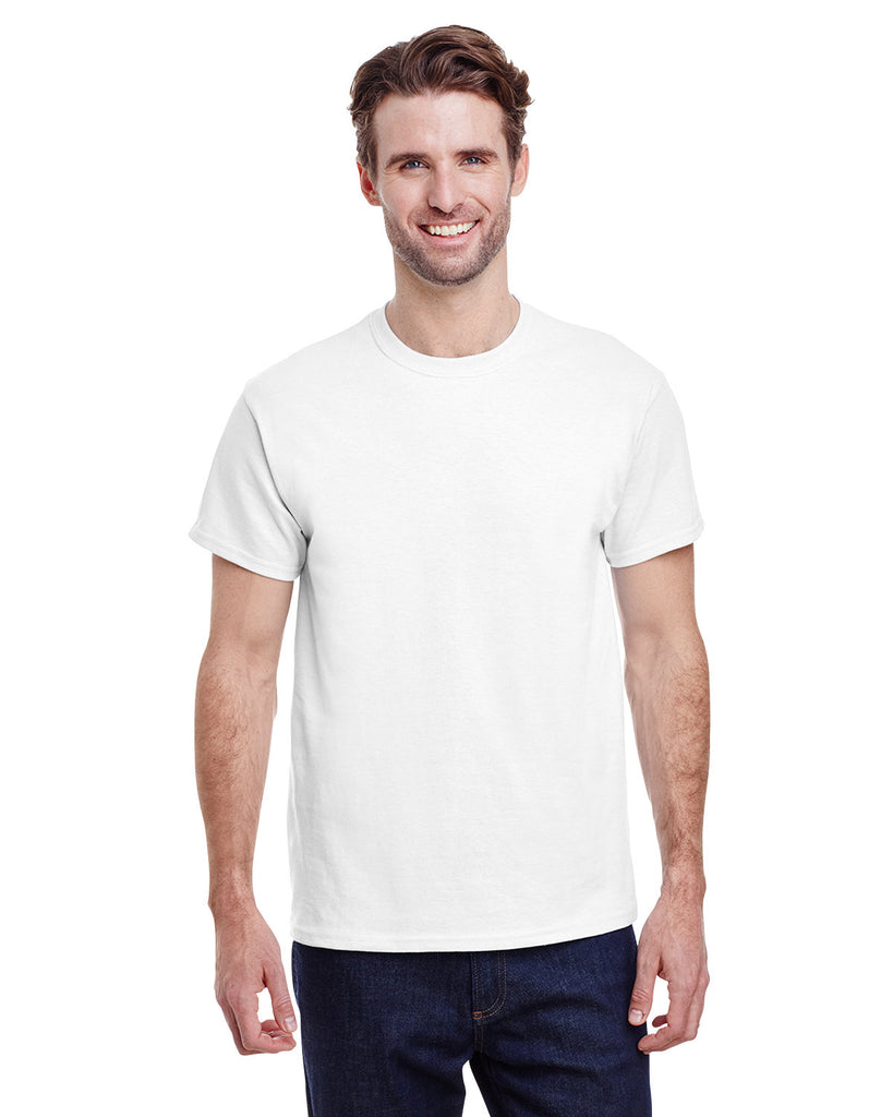 Gildan-G200-Ultra Cotton T Shirt-WHITE