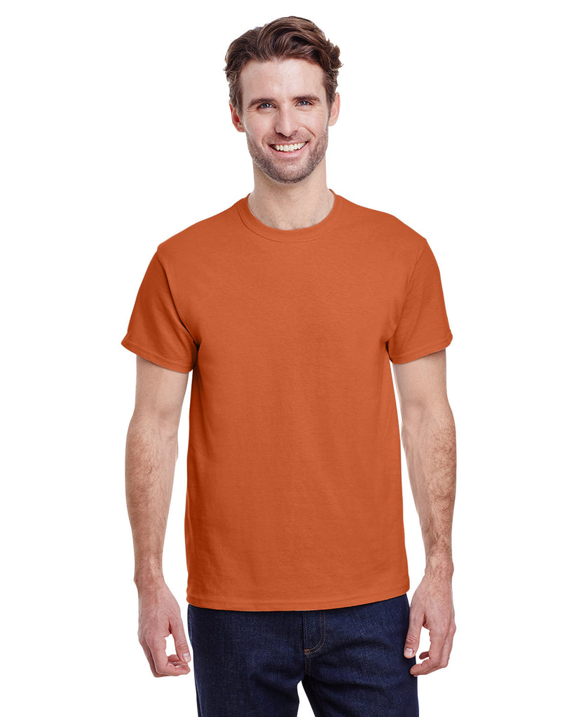 Gildan-G200-Ultra Cotton T Shirt-T ORANGE