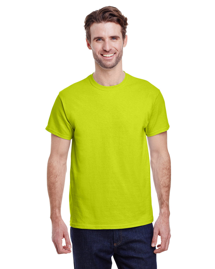 Gildan-G200-Ultra Cotton T Shirt-SAFETY GREEN