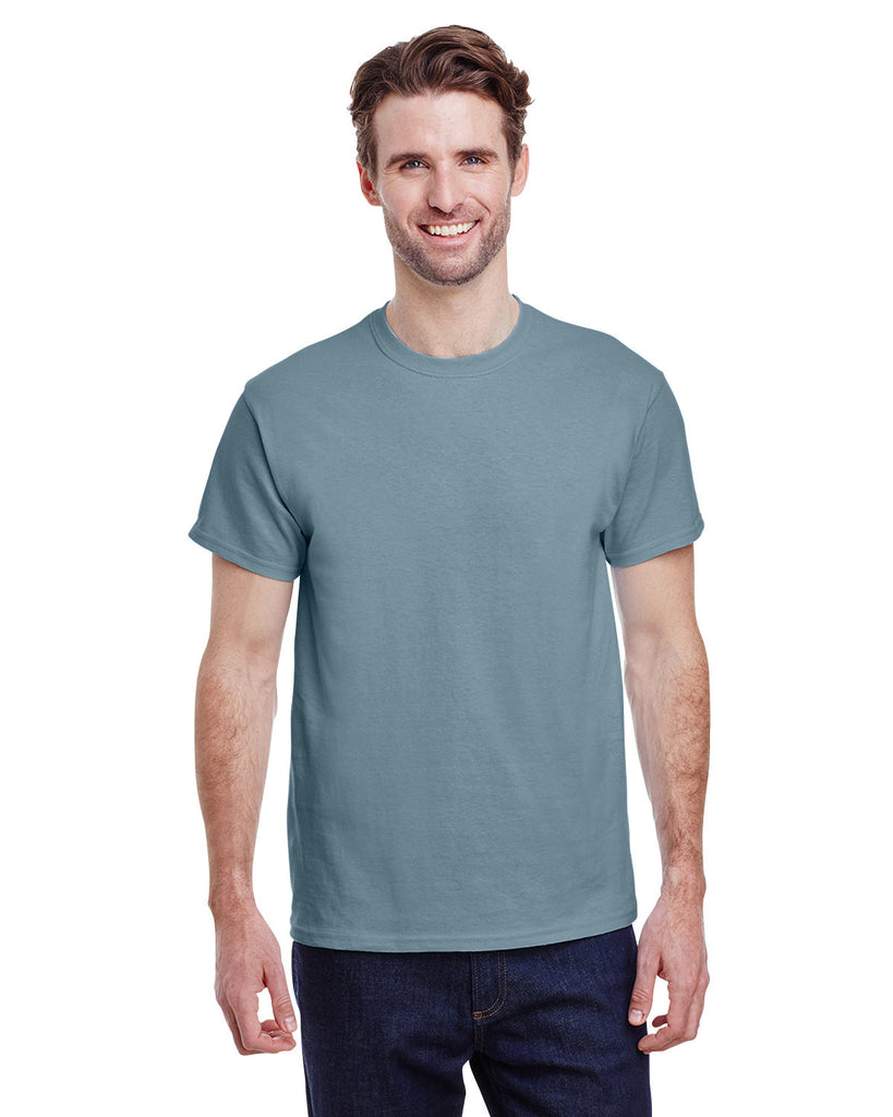Gildan-G200-Ultra Cotton T Shirt-STONE BLUE